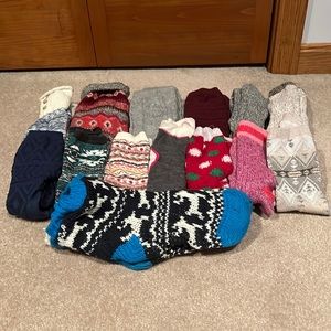 14 Pairs of Knitted Socks!